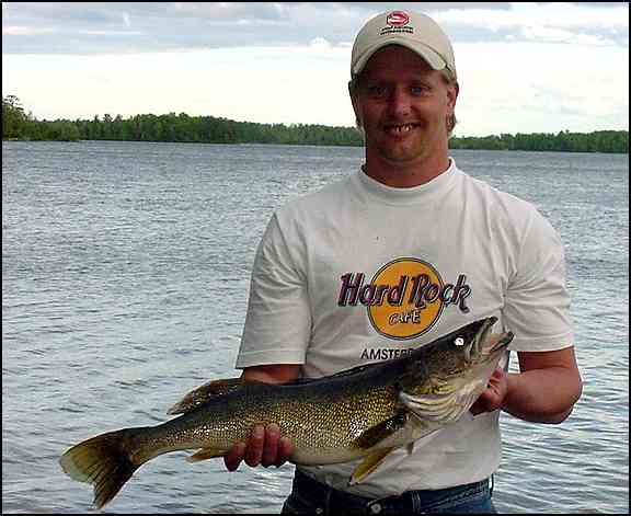 Jeremy and his 29 1/2 Walleye